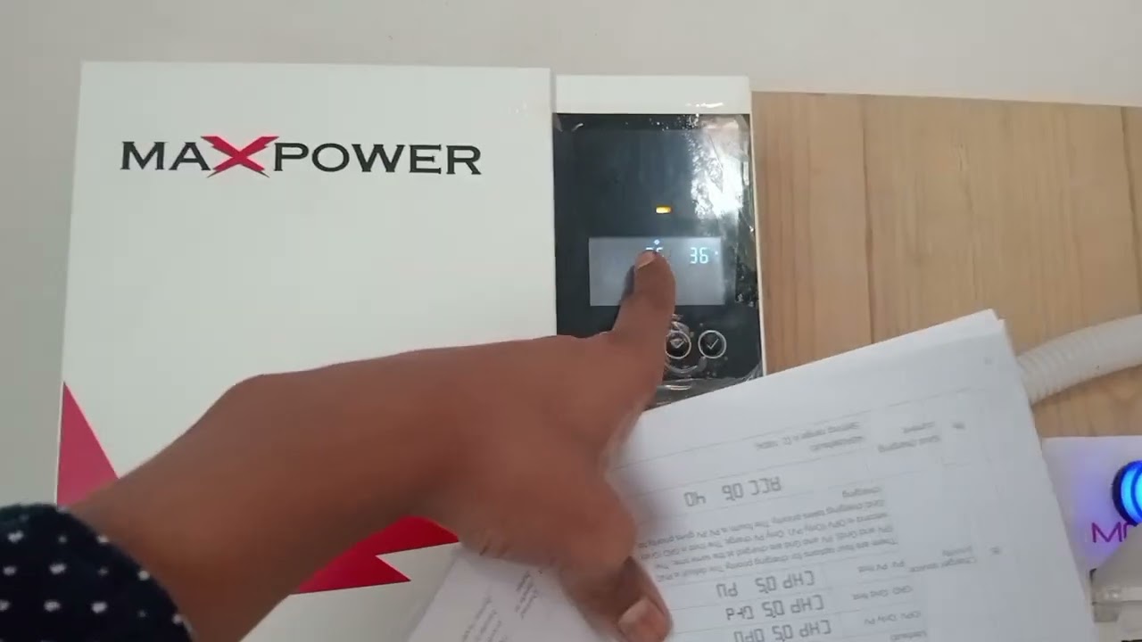 Inverter setting