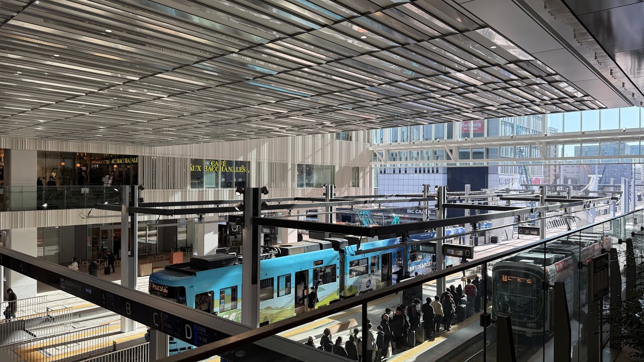 広島電鉄路面電車　2026.02.04 広島駅