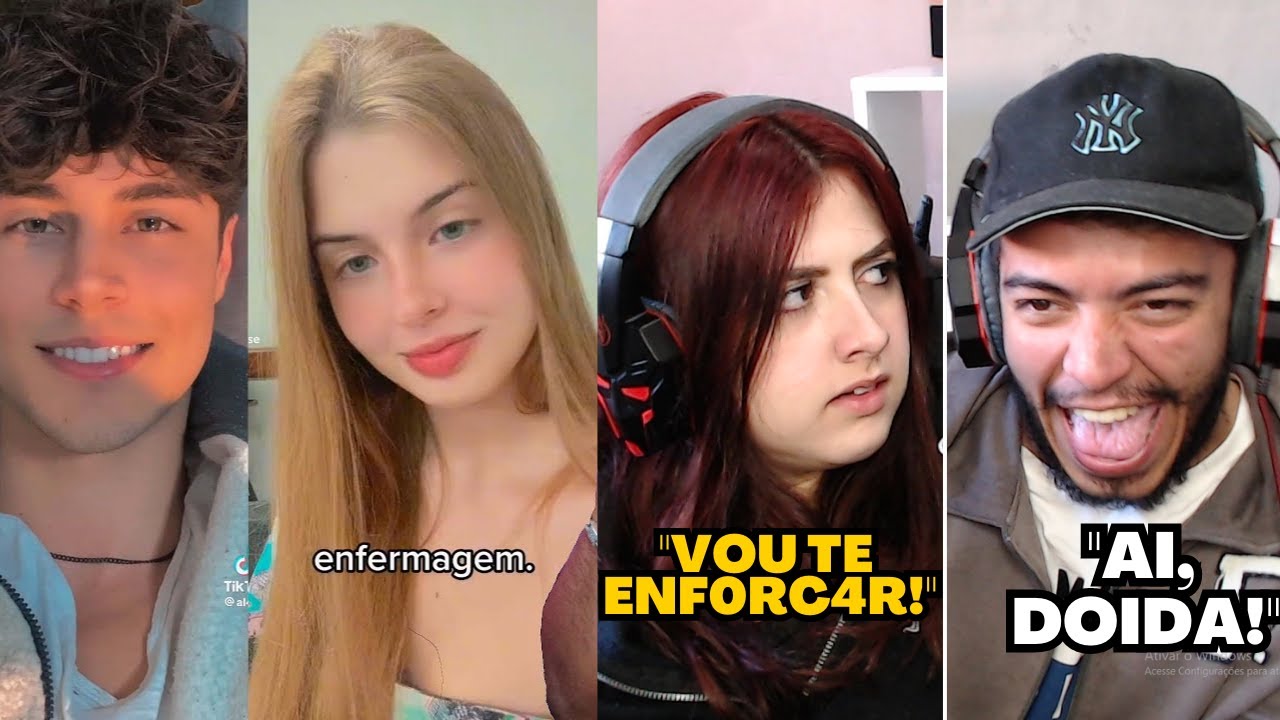 ELA ME CHUTOU KKKKKK Pessoas bonitas e gostiosas parte 42 (Belmiro TV) REACT