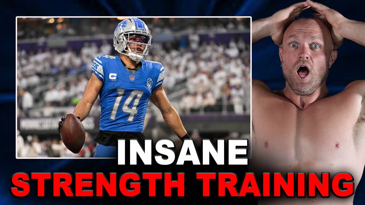 Amon-Ra St. Brown's KILLER Upper Body Workout!
