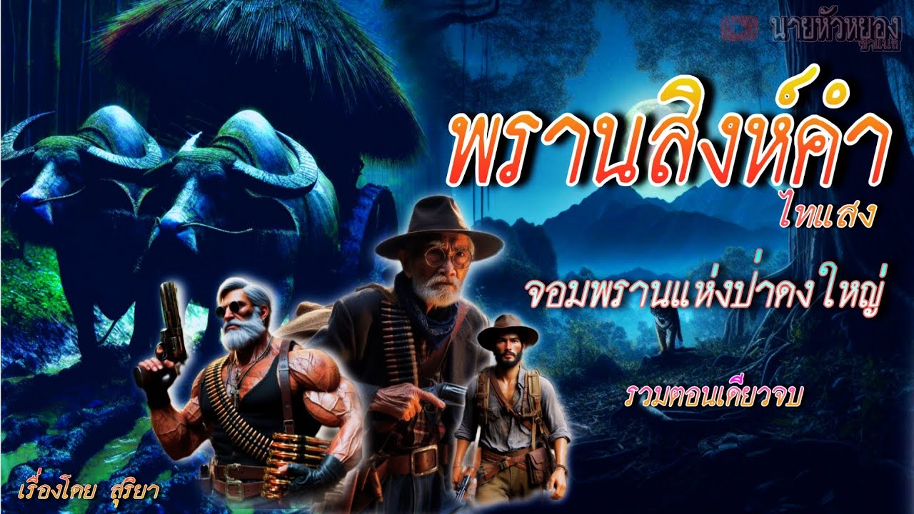 พรานสิงห์คำ ไทแสง จอมพรานแห่งป่าดงใหญ่(รวมตอนเดียวจบ)