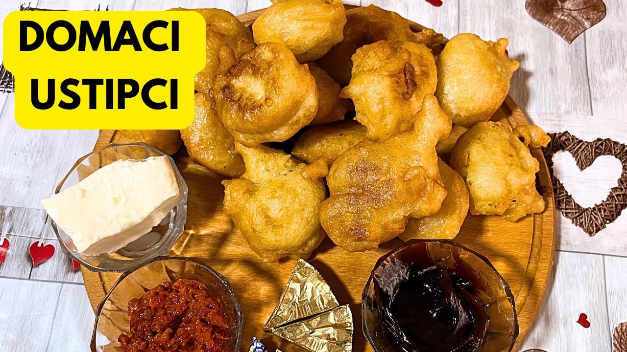 Domaci starinski ustipci❗️Recept bez mleka i jaja 