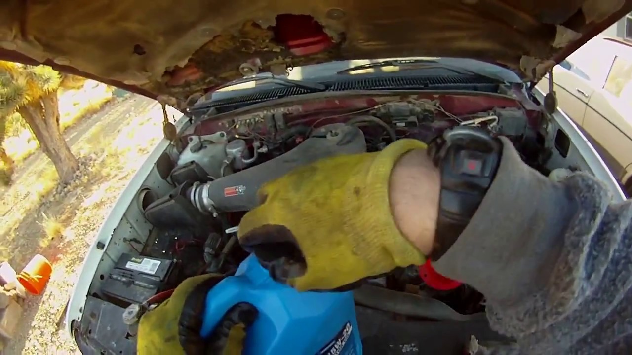 88 GMC Chevy 454 oil lines part 2