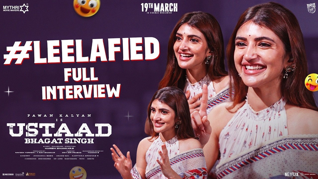 Sreeleela Unfiltered Full Interview | Ustaad Bhagat Singh | Pawan Kalyan | Harish Shankar |News Buzz