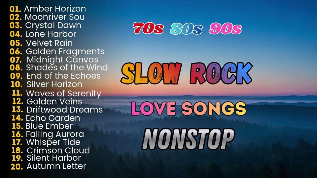 Slow Rock Love Songs Collection 70s 80s 90s | Forever Romantic Soft Rock Playlist