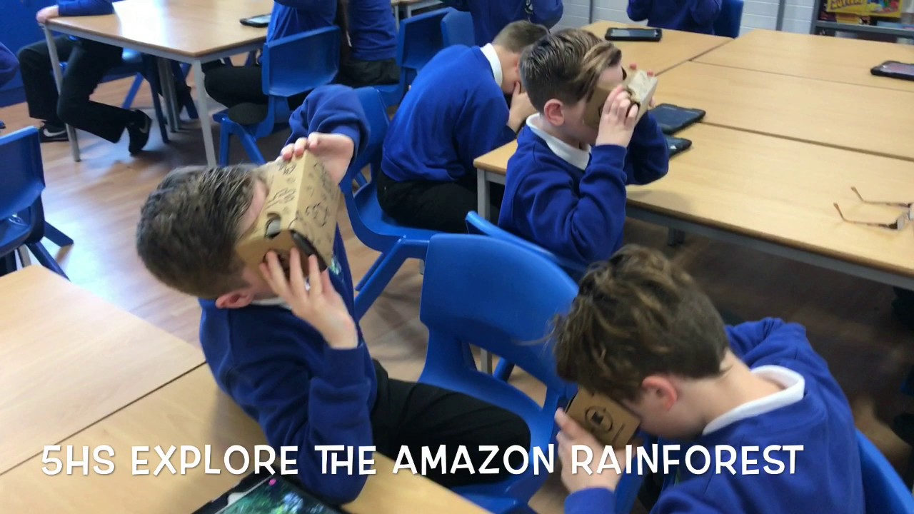 Google Expeditions visit Bridge Farm Primary School