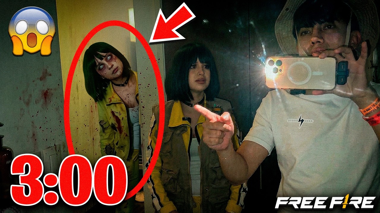 NUNCA le ABRAS la PUERTA a KELLY de FREE FIRE a LAS 3 AM...