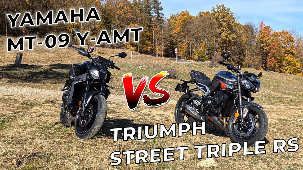Triumph Street Triple RS VS Yamaha MT-09 Y-AMT