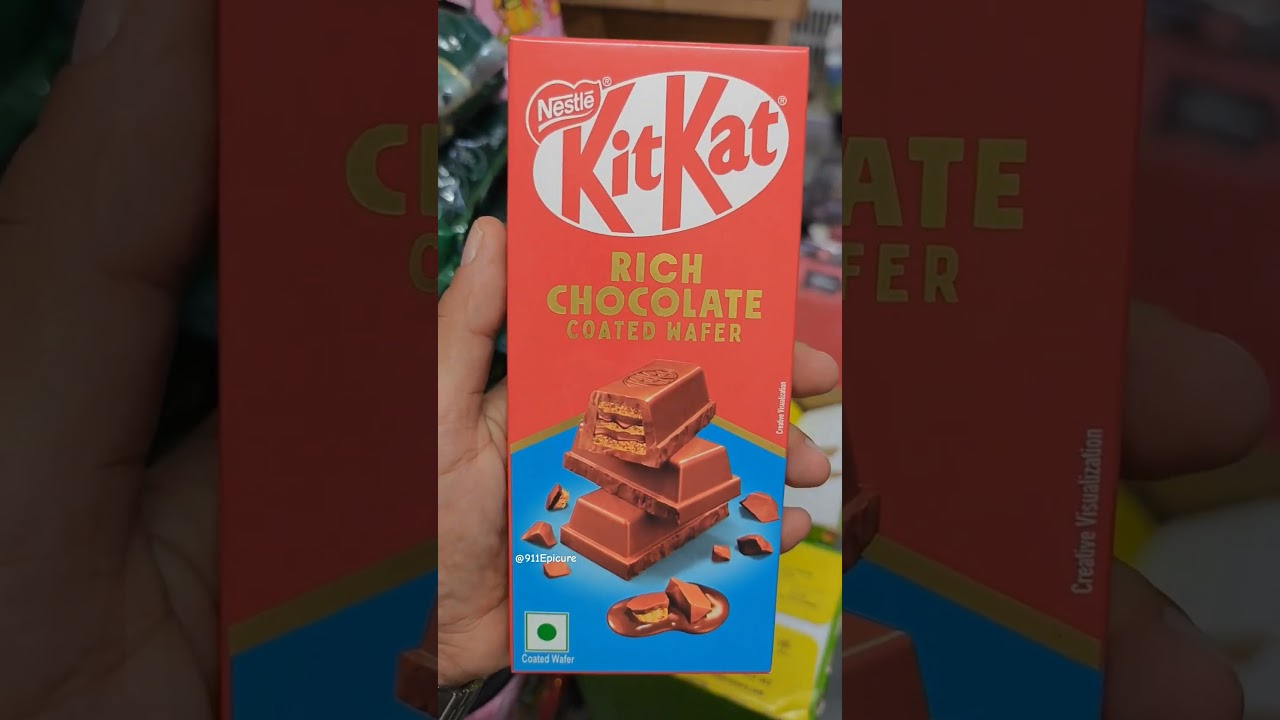 New Nestle Kitkat Rich Chocolate Coated Wafers 🍫