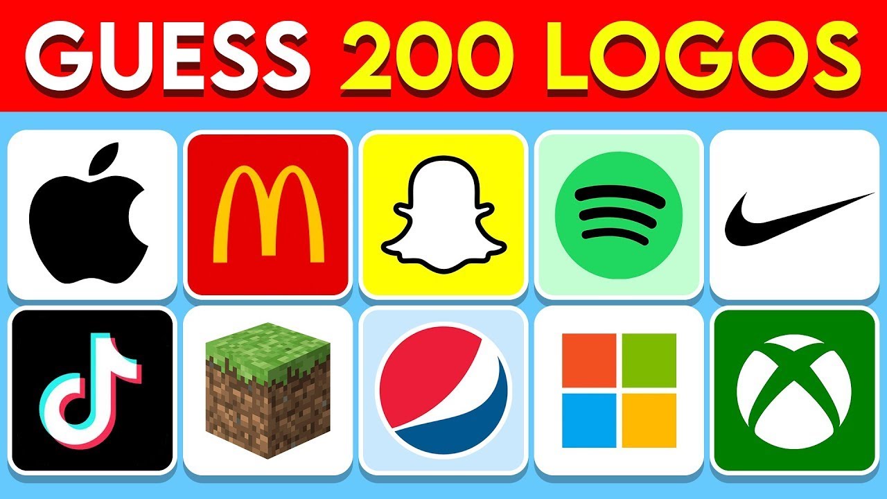 Guess the Logo in 3 Seconds | 200 Famous Logos | Logo Quiz 2026