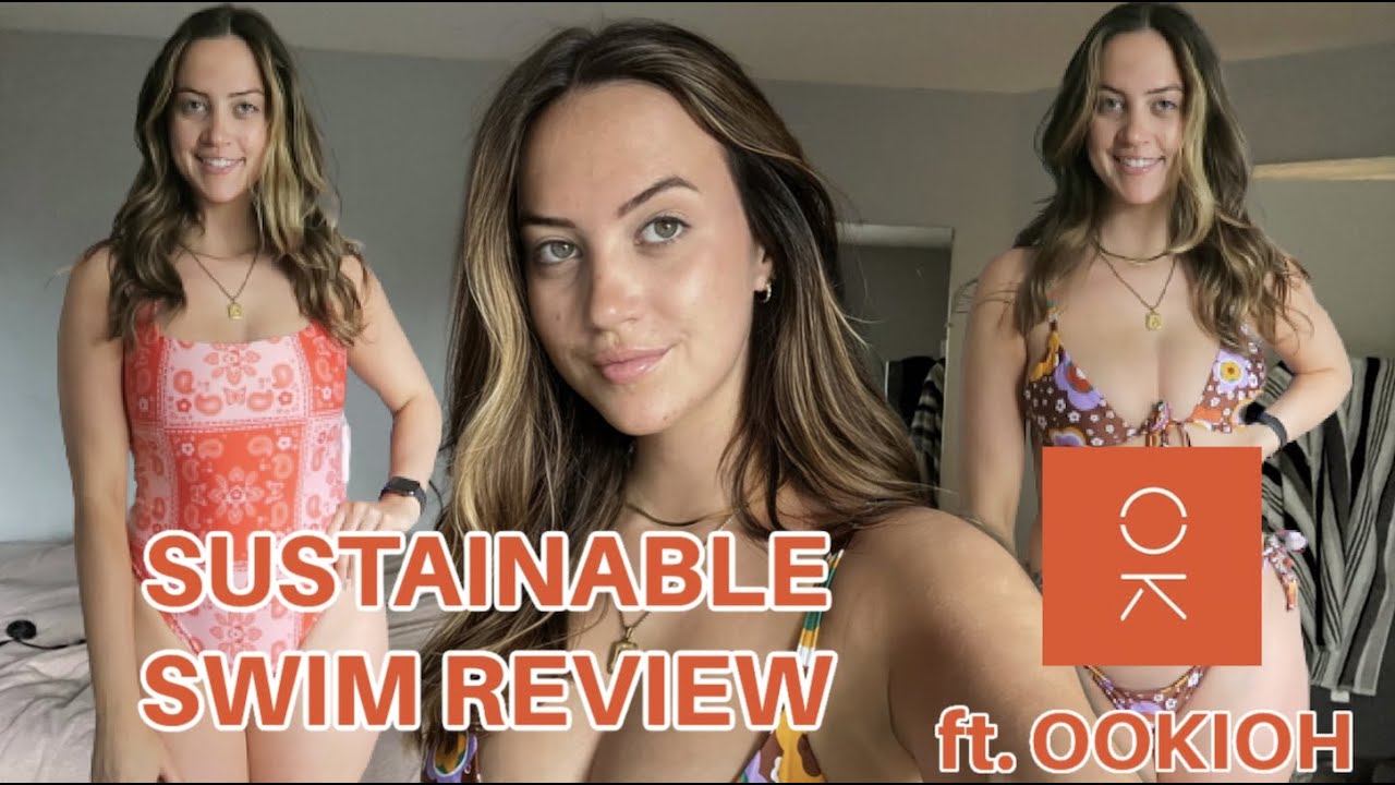 BIKINI REVIEW | OOKIOH - SUSTAINABLE SWIMWEAR SERIES \\ swimwear recycled from fishing nets!
