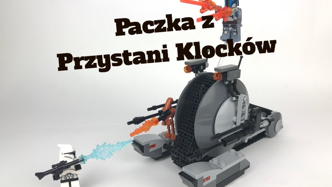 Opening Paczki z Przystani Klock&oacute;w / Recenzja 75015 Corporate Alliance Tank Droid