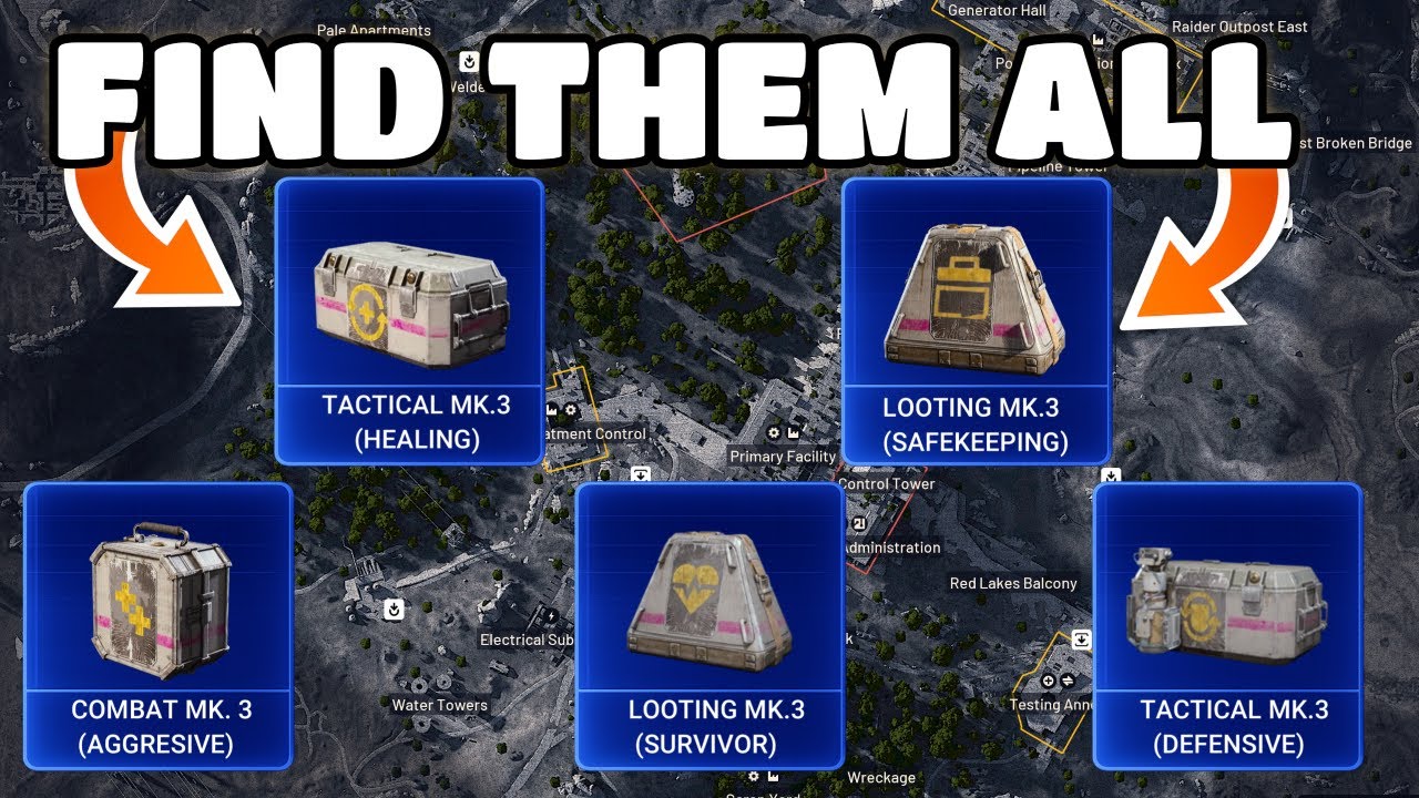 How To Easily Get All Augment Bluerpints In ARC Raiders