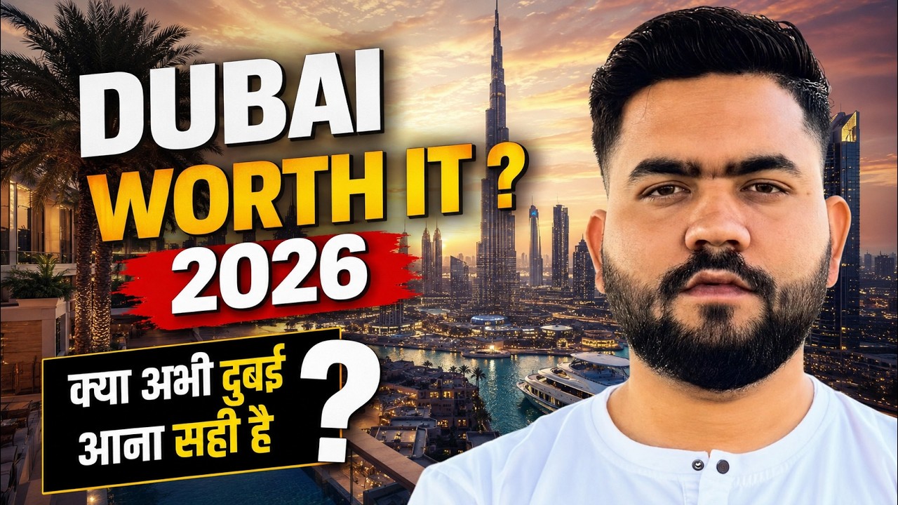 Is Dubai Still Worth It in 2026? 🇦🇪 | Reality of Dubai Jobs, Life & Future