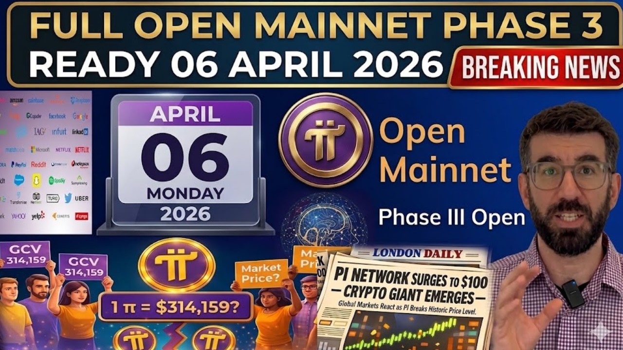 BREAKING: PI NETWORK FULL OPEN MAINNET LAUNCH DATE FINALLY REVEALED