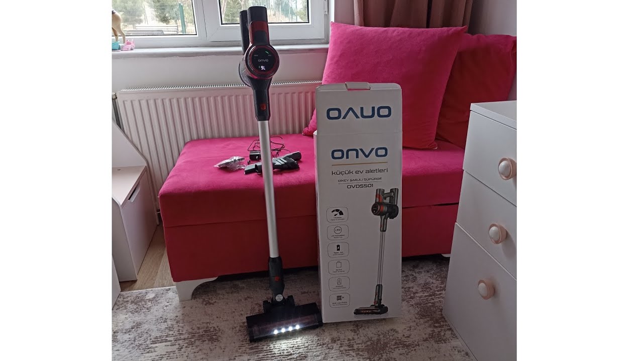 ONVO KABLOSUZ SÜPÜRGE (Fiyat Performans Ürünü) En ayrıntılı tanıtım