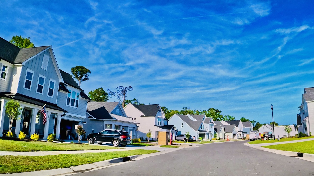Driving Around Topsail Greens Neighborhoods (WyndWater Community) - Hampstead, North Carolina