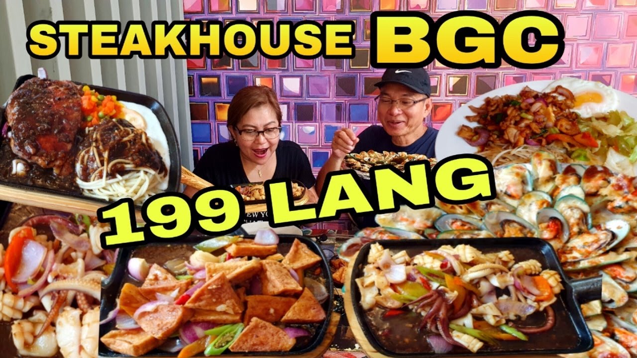 199 PESOS LANG!-Steakhouse Business Lunch in Bonifacio Global City, BGC.