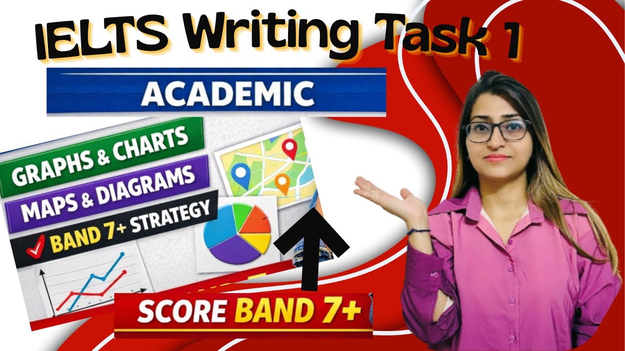 IELTS Writing Task 1 Academic | Graphs & Charts  Explained (Band 7+)