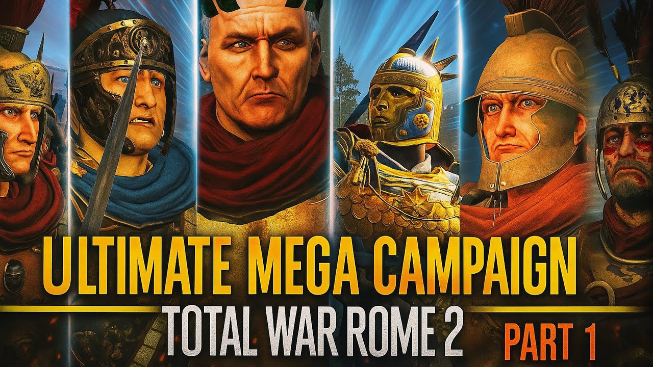 I played ALL Total War Rome 2 Campaigns with Divide et Impera... This Is How It Went... [Part 1/3]