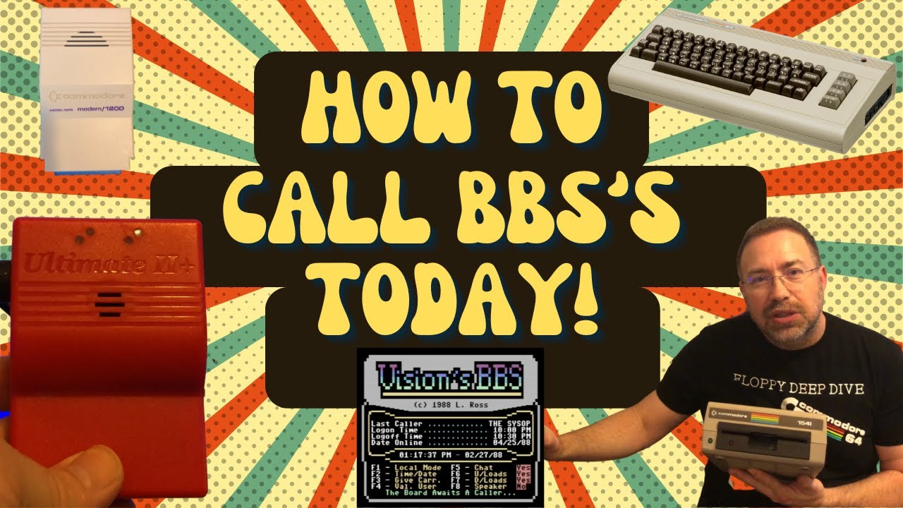 How to Call BBS’S with your C64 and Ultimate II+