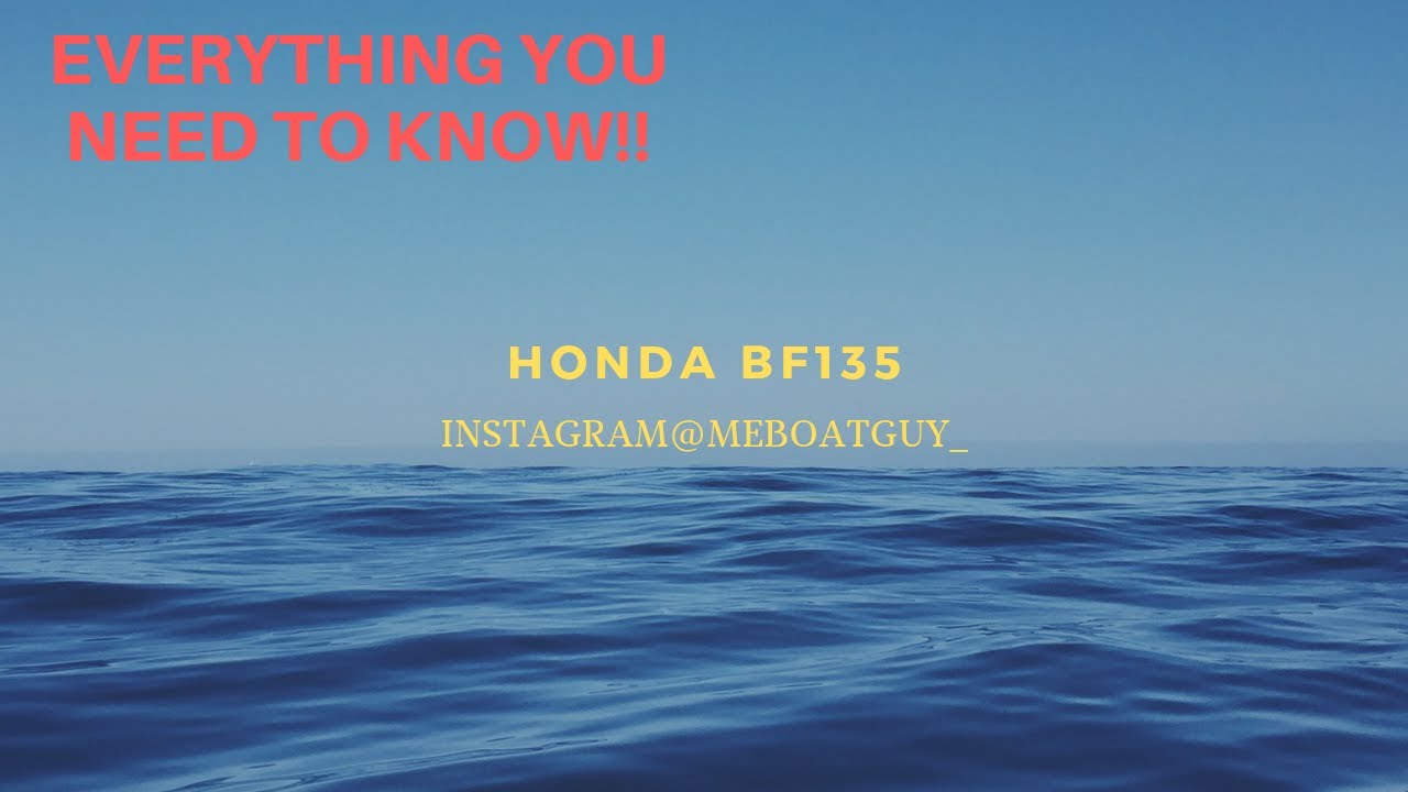 How to replace water pump on Honda BF135 135hp 4 stroke outboard