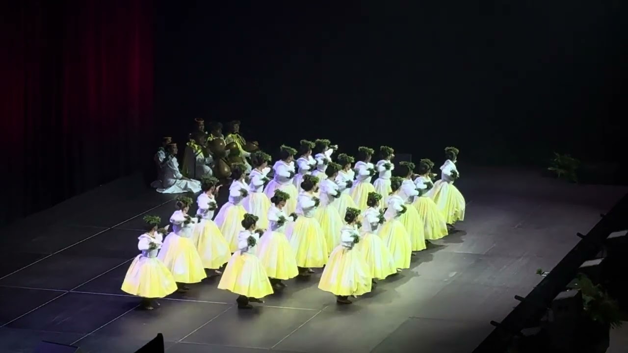 2025 Keiki Hula Kahiko Competition HNMOP 1st place winners