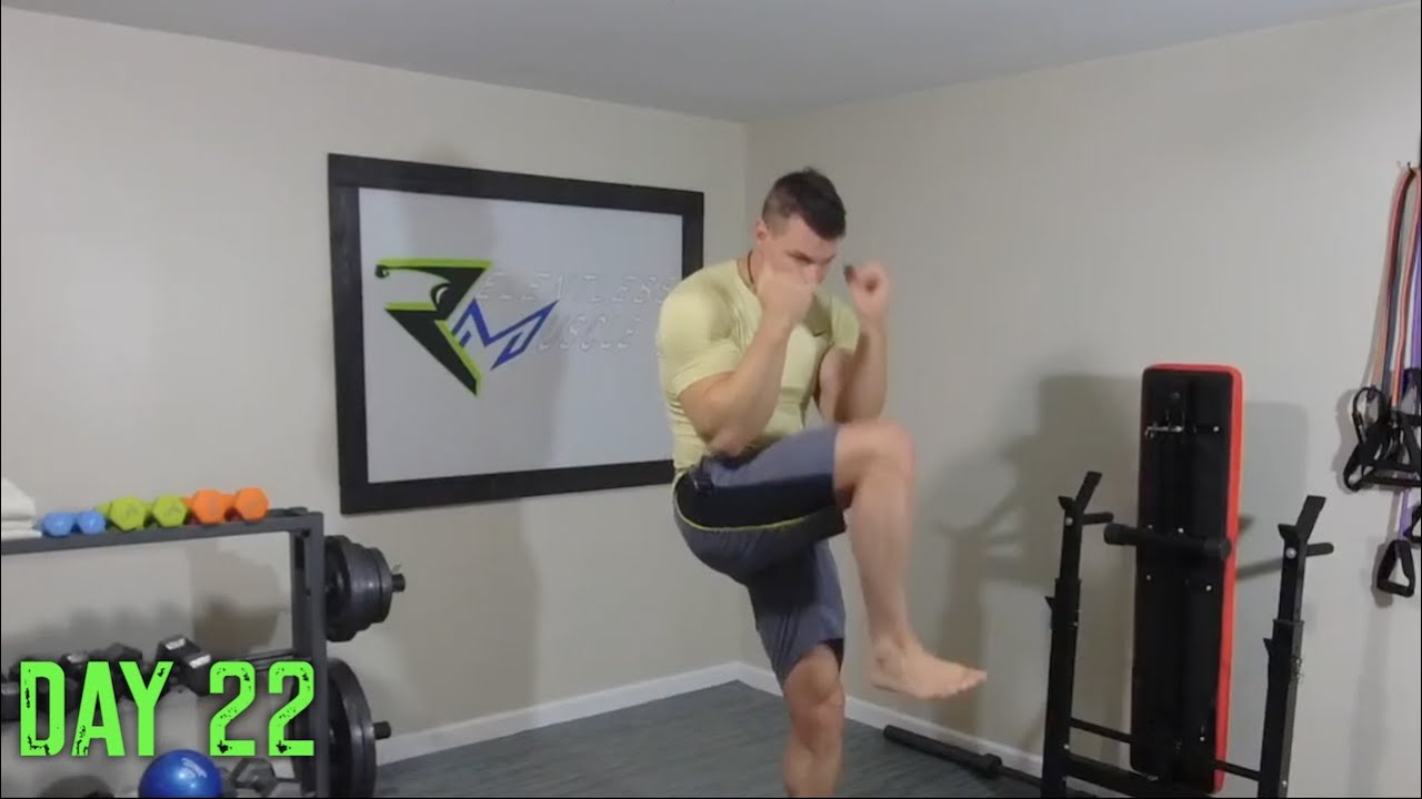 MMA HIIT Workout, 10 Minutes  - Relentless Life Day 22