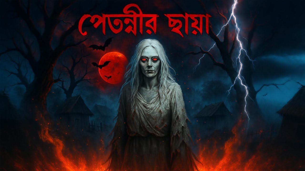  পেত্নীর ছায়া  । Bengal horror story । Bangla bhuter cartoon। horror story। real horror story। 