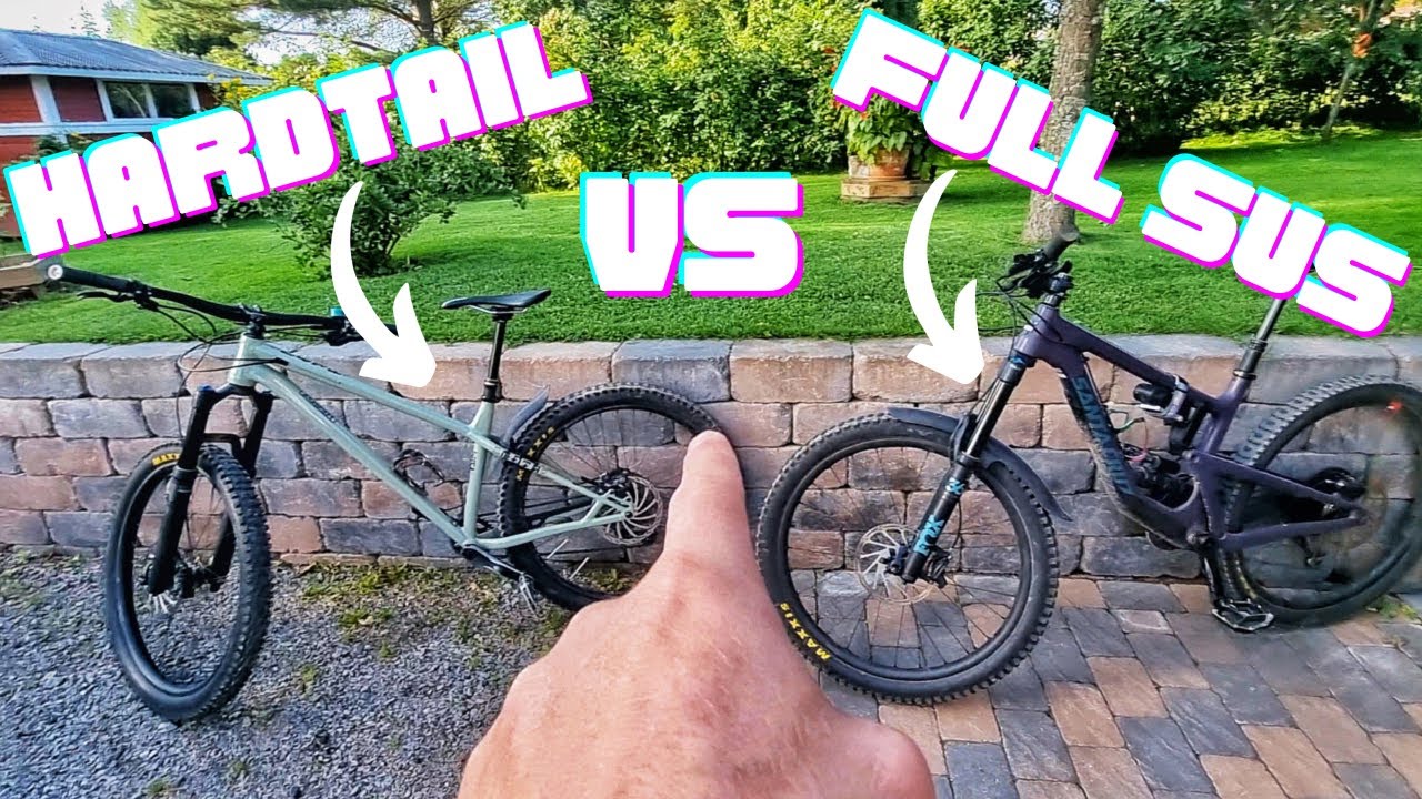 JÄRVSÖ BIKE PARK: Hardtail vs Full Suspension at a bike park