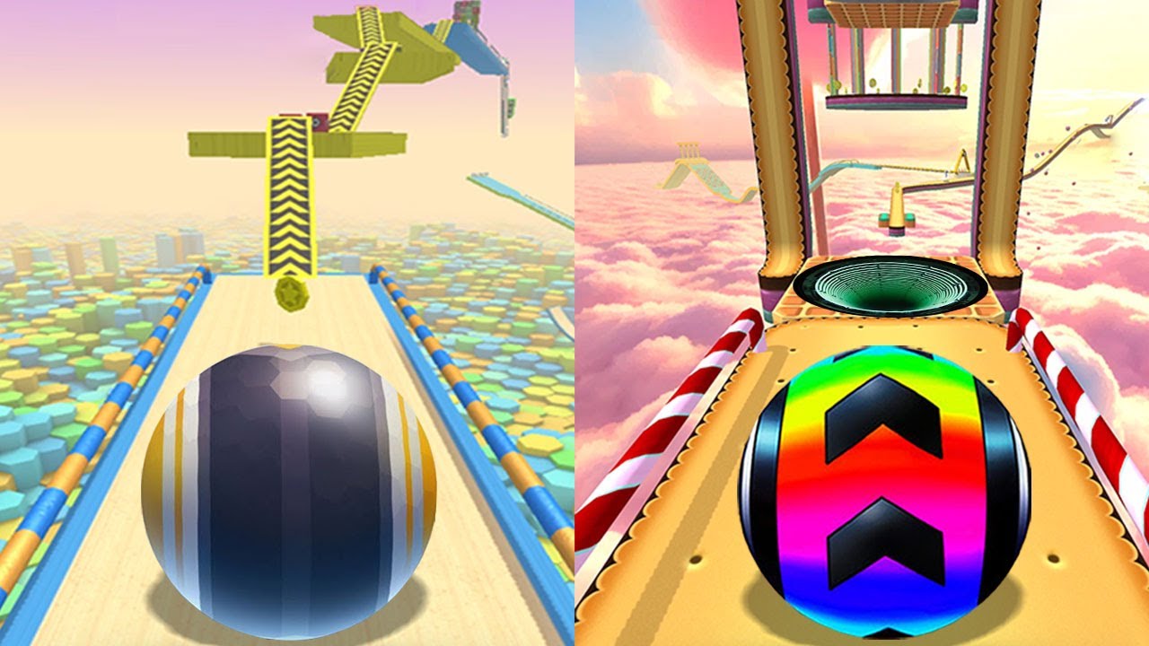 🛑 Going Balls VS Action Balls, GyroSphere Trials, Rollance Adventure Ball, Rolling Balance Ball 3D