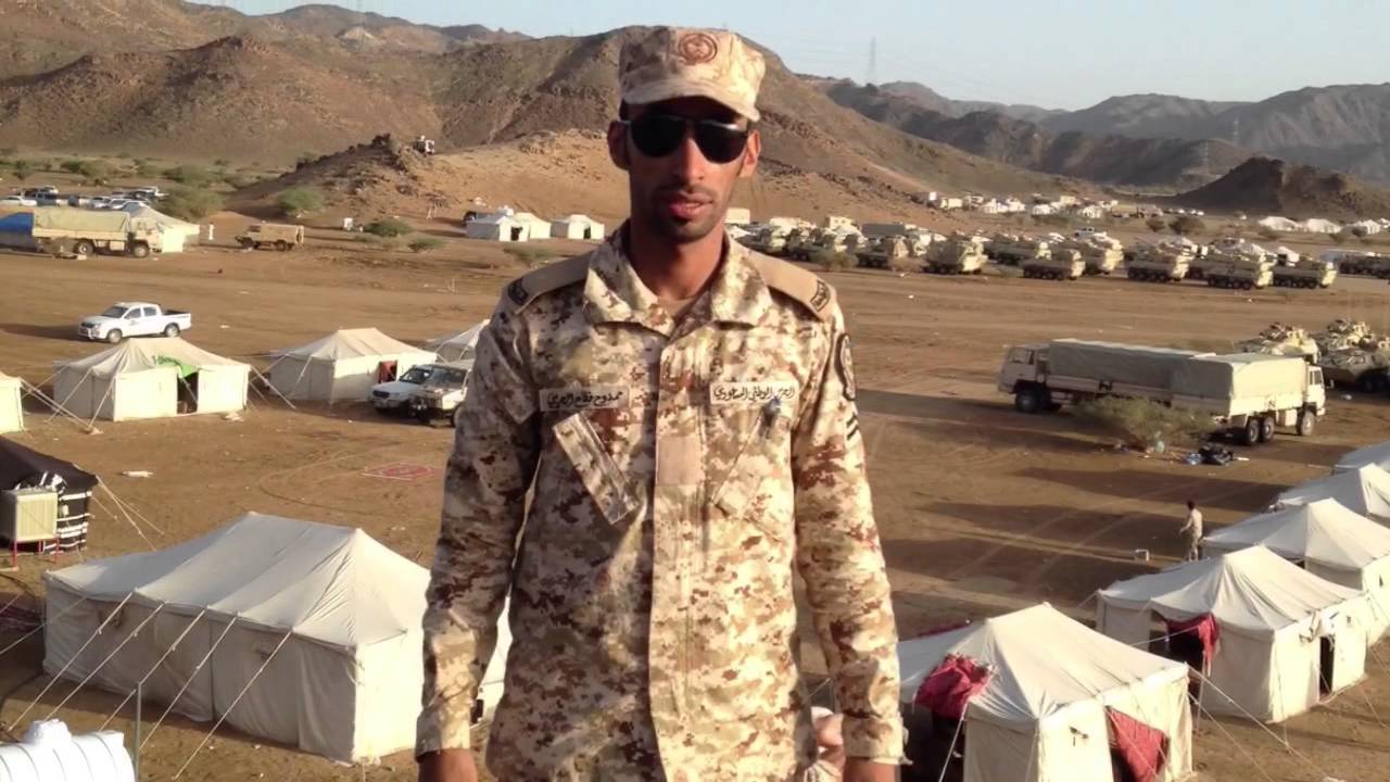 مشاركة الحرس الوطني في عاصفة الحزم (لواء سعد)