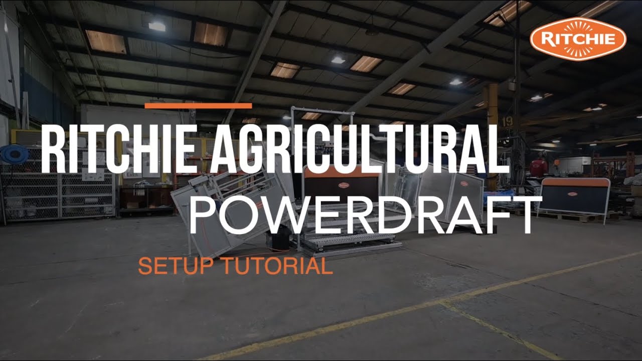Powerdraft 3 Way Shedding Gate for Combi Clamp - Setup Tutorial - Ritchie Agricultural