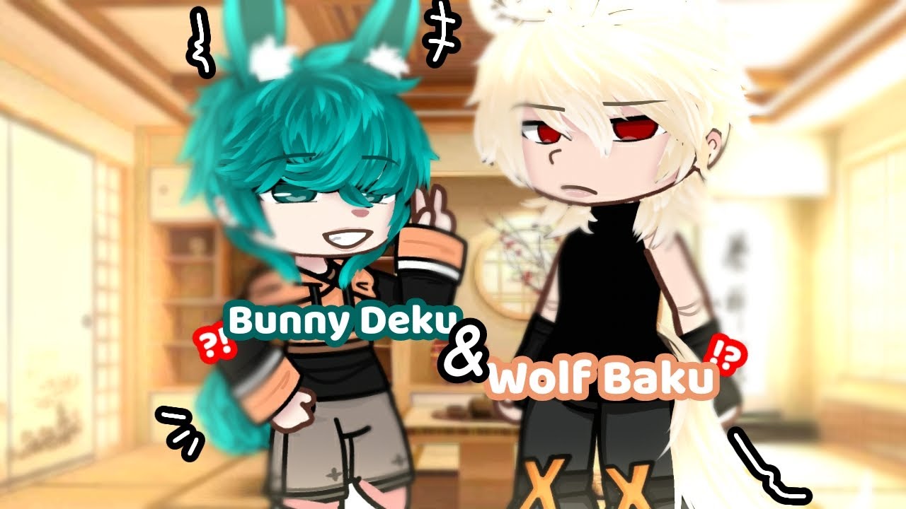 Bunny Deku & Wolf Baku ?! •bkdk || a little TodoSero and KiriKami || Yuijnz🫶🏻 || read desc