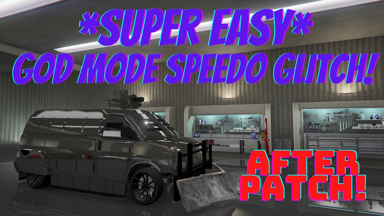 Super easy glitch in Gta 5 online!!!! New speedo custom van glitch in Gta 5 online!!!!