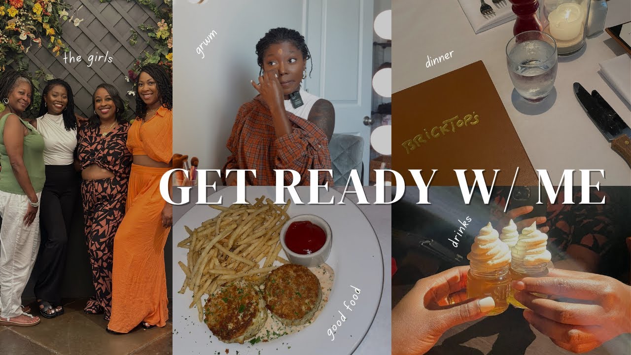 GRWM for a Birthday Dinner! 🥂