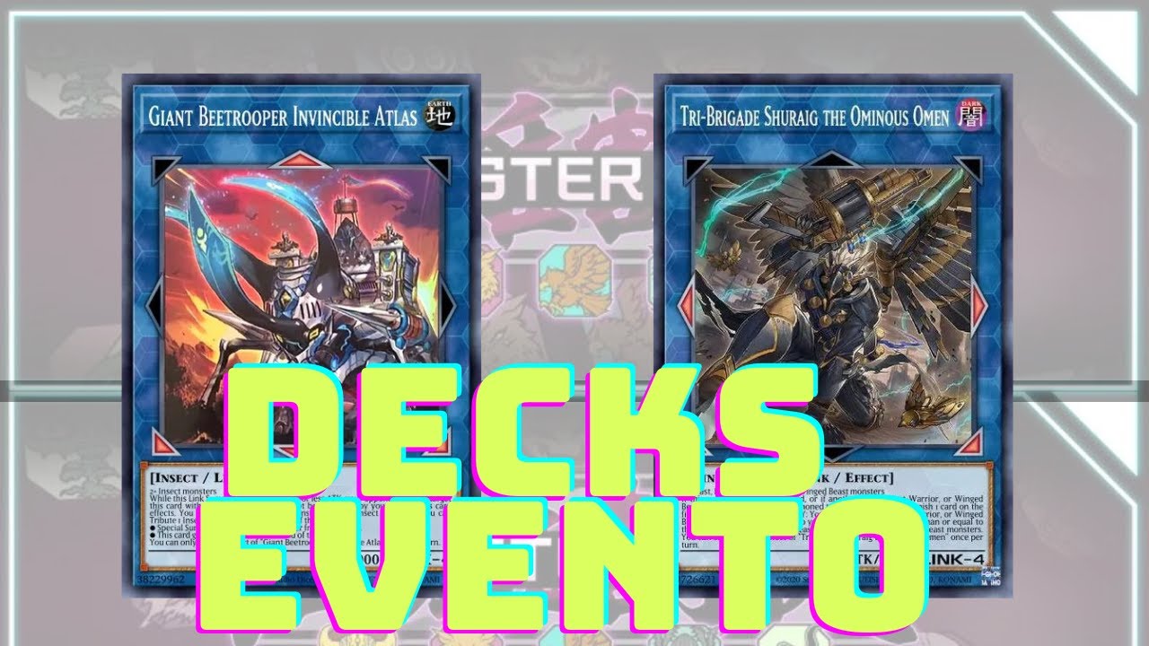 Master duel: Dos decks para el evento de tipos