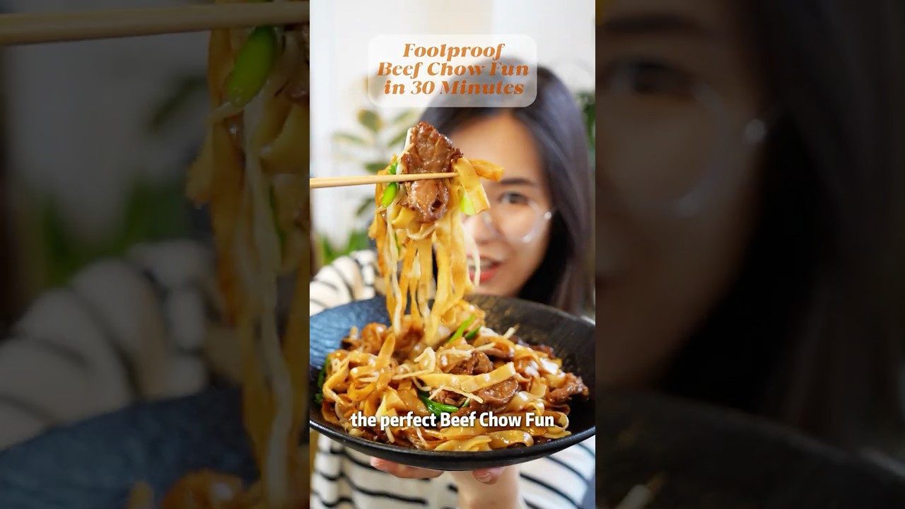 Foolproof Beef Chow Fun at home &ndash; Just like the restaurant! 🍜