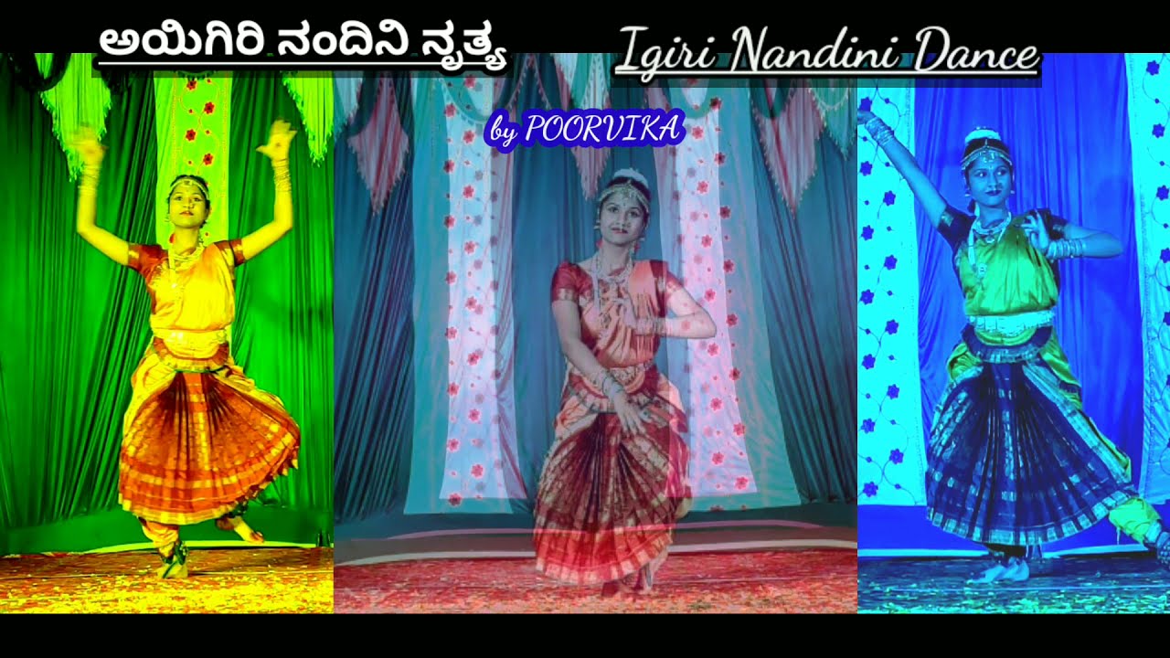 Igiri Nandini #dance || #dussehra at kunchenahalli ||2021|| #classic dance #shivamoggadasara.