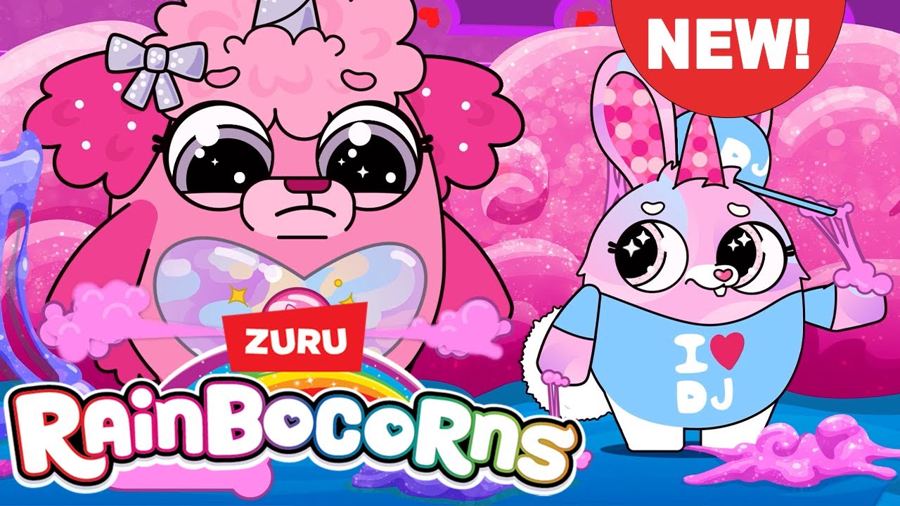 NEW Rainbocorns | Cotton Candy Clean Up | Season 5 Episode 10 | Cartoons for Kids  | ZURU