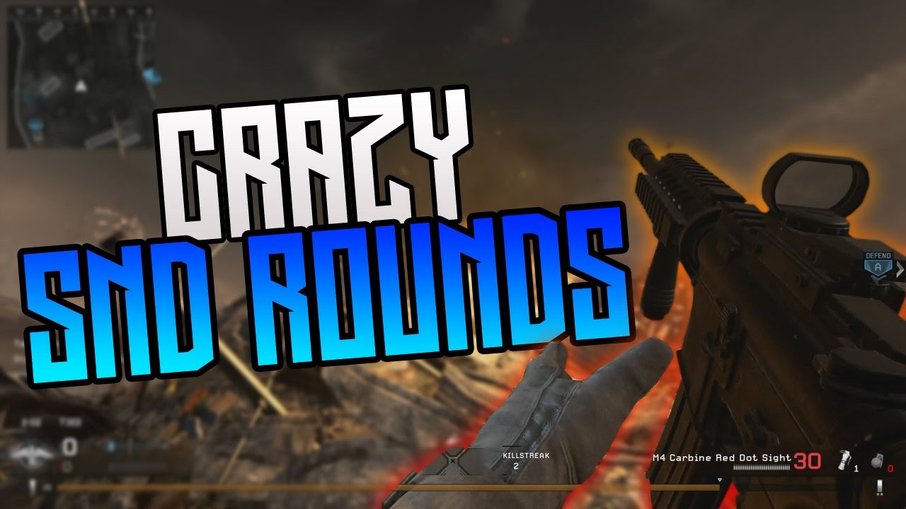 Outrageous Search and Destroy Rounds! - CoD4: Remastered SnD