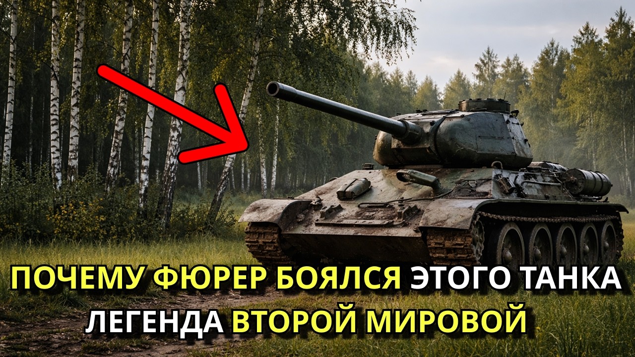 ПОЧЕМУ НЕМЦЫ БОЯЛИСЬ Т-34? ПРАВДА О ЛЕГЕНДАРНОМ ТАНКЕ!!!