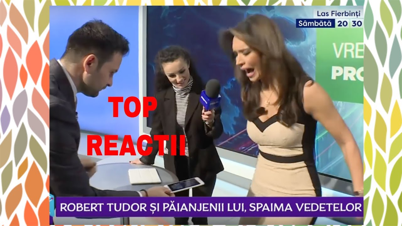TOP REACTII CAND AI UN PAIANJEN PE TINE