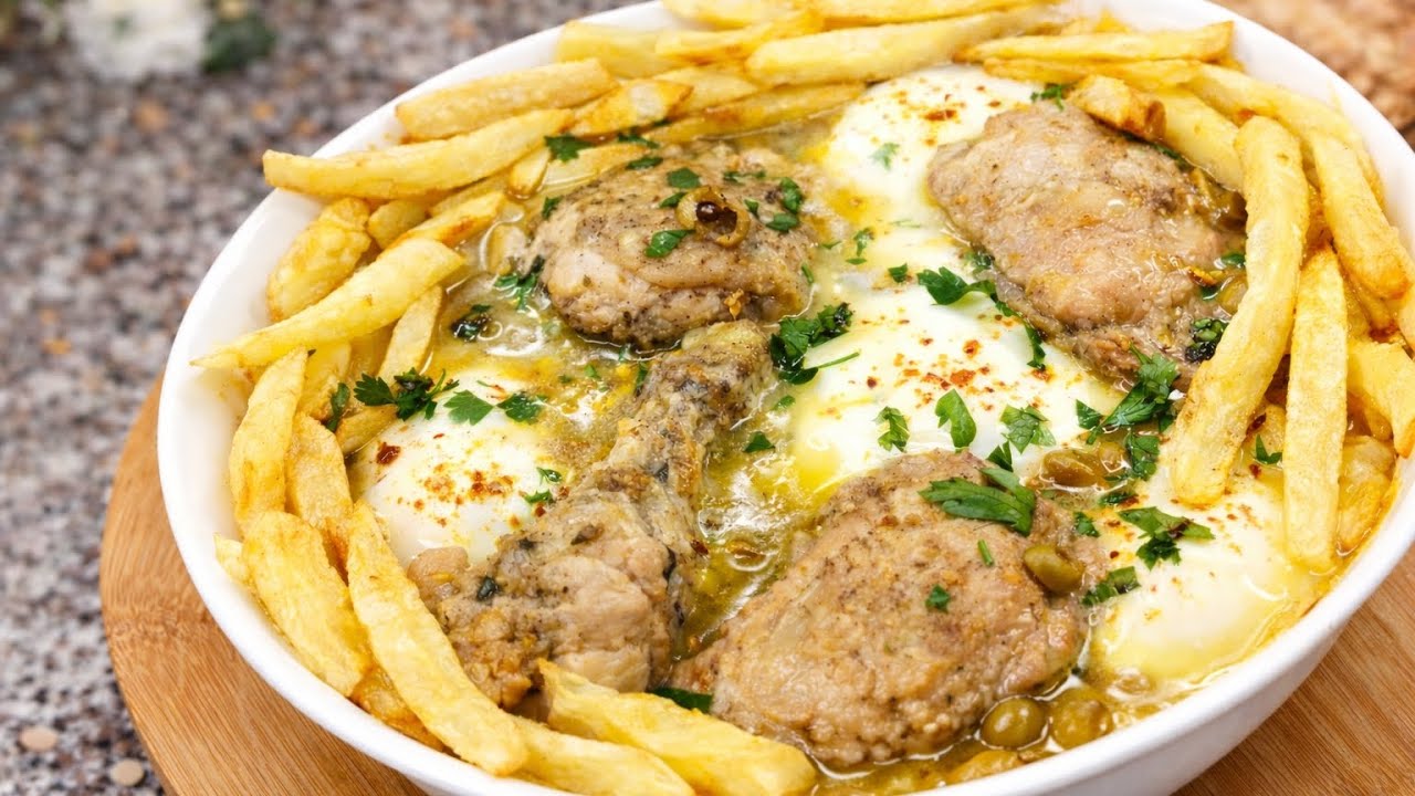 طاجين القاضي وجماعتو من الوصفات الجزائرية 🇩🇿 التقليدية لي فكرتكم فيها يوالم لمائدكم الرمضانية 🌛.