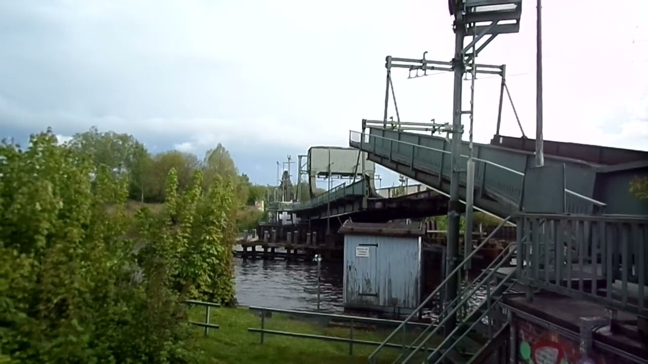 Eisenbahn Klappbrücke in Oldenburg