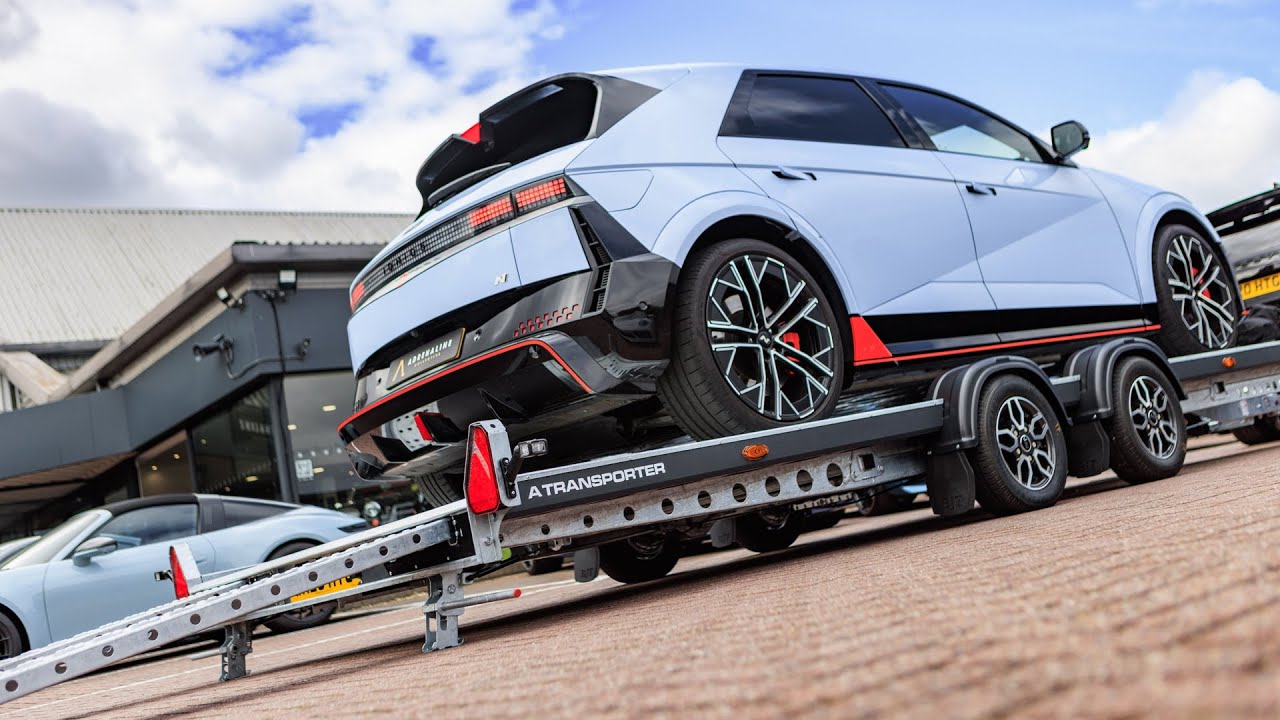 A Transporter - The Perfect Trailer for Motorsport and General Car Transport