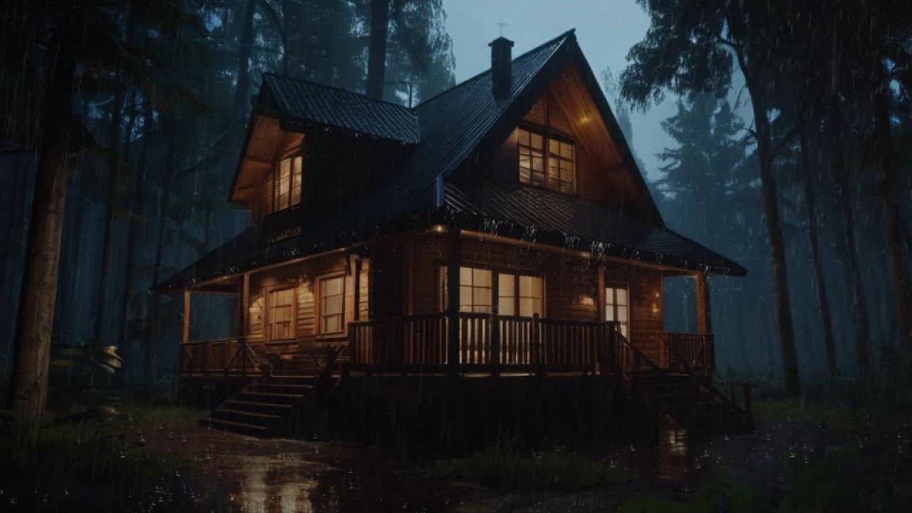 Relaxing Rain and Thunder Sounds for Deep Sleep | Calming Storm Audio for Quick Rest - 6