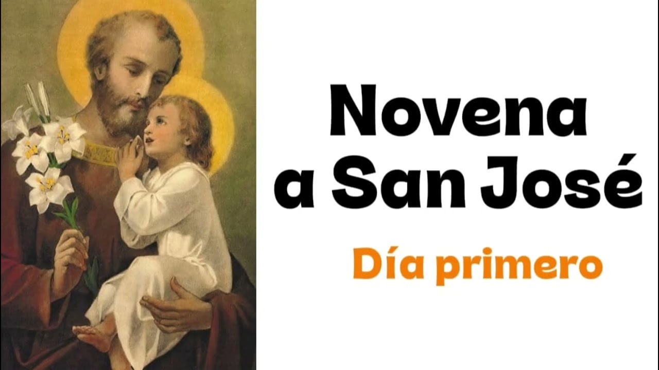DIA PRIMERO DE LA NOVENA, LOS DOLORES  Y GOZOS DEL PATRIARCA SAN JOSÉ