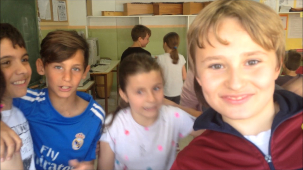Spanish elementary school kids