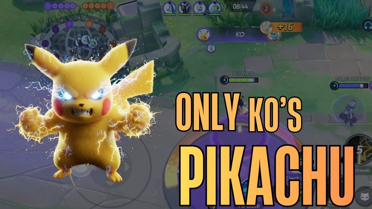 ko pe ko PIKACHU || pokemon unite